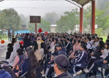 El evento se realizó de 12 a 14 horas.