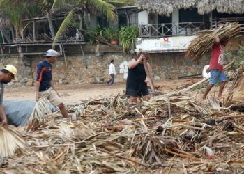 Fotos: Jorge Luis Plata // La entidad oaxaqueña se encuentra en la etapa de recuento de los daños.