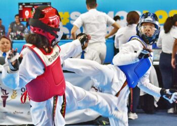 Oaxaca sumó tres medallas en el primer día de combate del Tae Kwon Do.