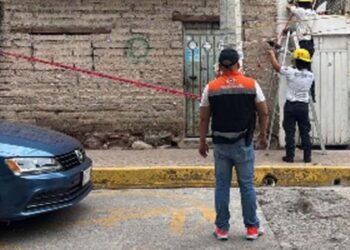 Al momento del desprendimiento no se encontraba ninguna persona al interior.
