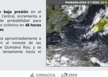 ¿Se avecina otro ciclón en el Atlántico? México vigila nueva zona con potencial ciclónico