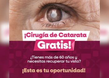 ¿Sabías que puedes recuperar la vista con una cirugía gratuita en México si tienes cataratas?
