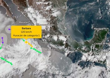 Se aleja tormenta Bárbara; Oaxaca, sin alertamiento