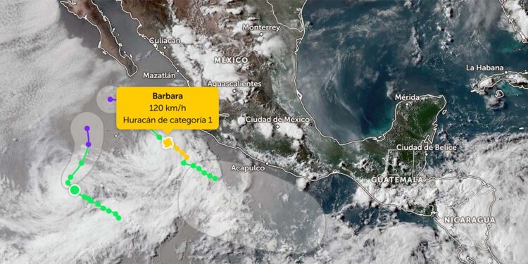 Se aleja tormenta Bárbara; Oaxaca, sin alertamiento