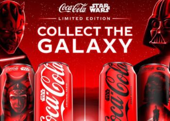 Coca-Cola lanza edición especial de latas y botellas de Star Wars