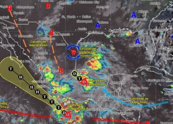Continuarán lluvias intensas en la Cuenca del Papaloapan, Sierra Sur, Costa y norte del Istmo de Tehuantepec