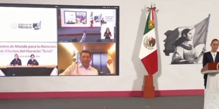 Pide Sheinbaum a Oaxaca resguardarse ante Erick