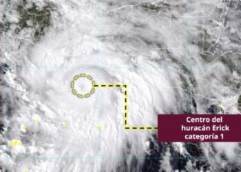 Pega Erick categoría 3 “muy peligroso” mañana al amanecer, alerta Conagua