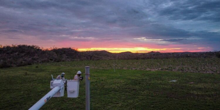 Restablece CFE la totalidad del servicio eléctrico afectado por Erick