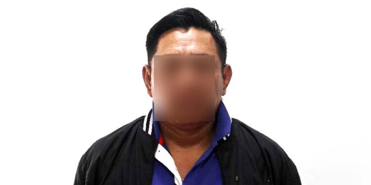 El hombre quedó a disposición de la autoridad federal.