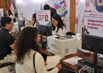 Foto: Archivo El Imparcial // Automovilistas pueden realizar el canje de placas en el Mega Módulo del CCCO.