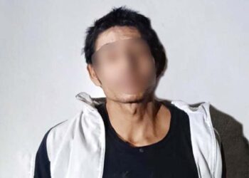 El detenido fue sorprendido robando en flagrancia.