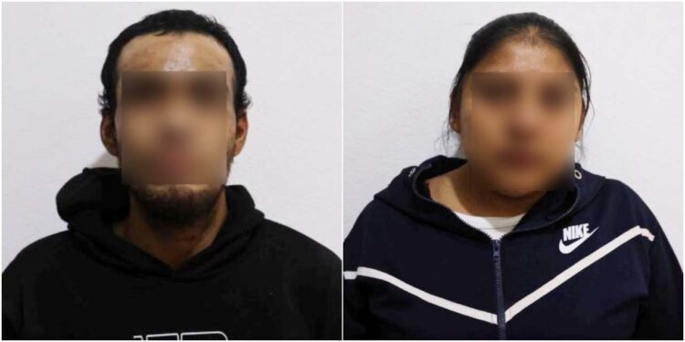 El hombre dijo llamarse Carlos M. S., de 24 años de edad; la mujer dijo llamarse Rebeca R. M., de 30 años de edad.