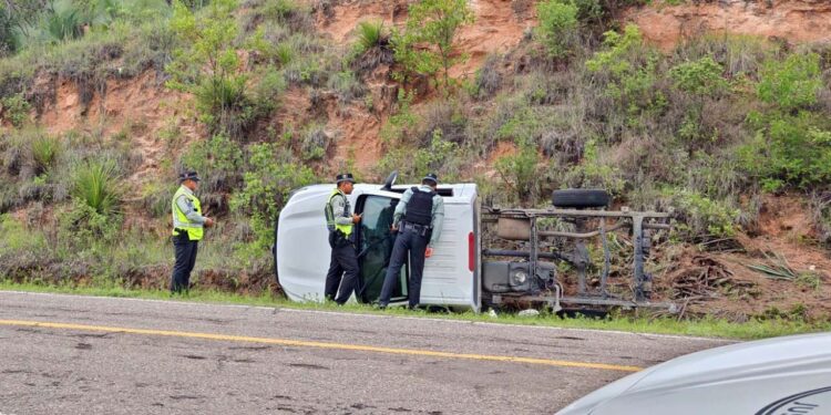 La camioneta que conducía el sujeto la había robado en el Estado de Puebla.