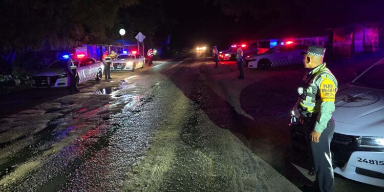 La Guardia Nacional refuerza los operativos de concientización en tramos carreteros.