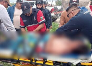 La víctima fue identificada como Santiago H. S., de 27 años de edad.