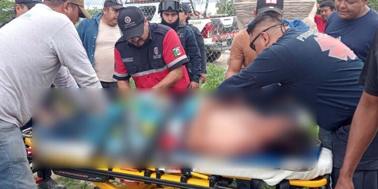 La víctima fue identificada como Santiago H. S., de 27 años de edad.