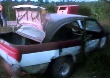 Lesionados y daños dejó el accidente carretero.