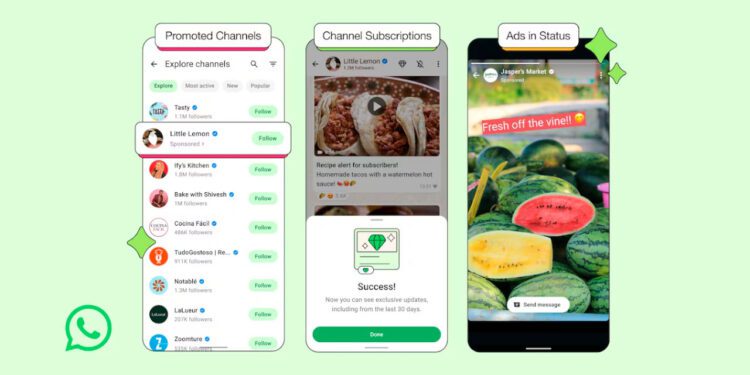 ¿Anuncios en WhatsApp?