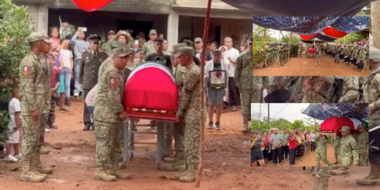 ¡Dolor en el Istmo! Joven soldado zapoteca muere en explosión durante operativo militar