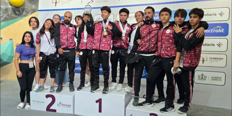 Por equipos, Oaxaca se quedó con la plata.