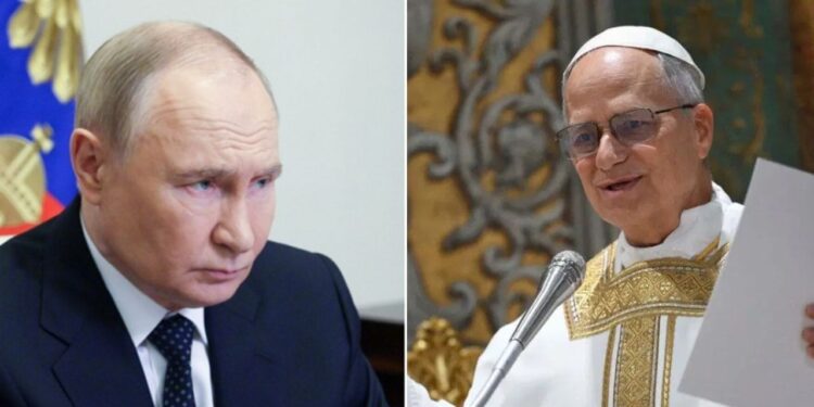 Putin y el papa León XIV mantienen su primera conversación telefónica