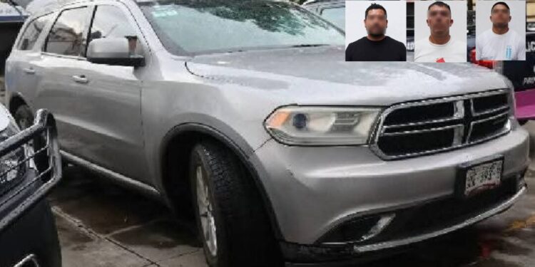 Detienen a tres presuntos ladrones en operativo coordinado tras robo en tienda de autoservicio