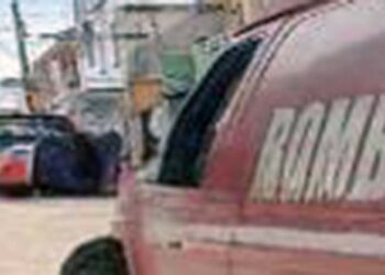 Recibió los primeros auxilios por parte de los Bomberos.