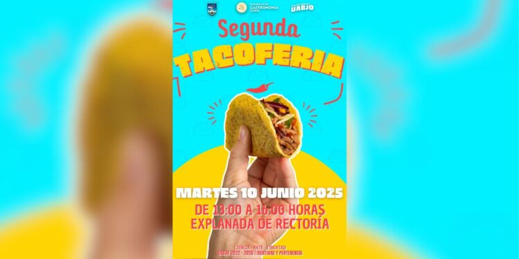 TACO FERIA EN CU ESTE MARTES