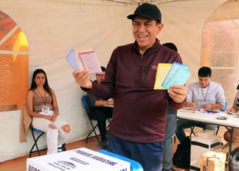 Foto: Adrián Gaytán // “Oaxaca va a aportar su granito de arena en esta lucha por la transformación y ahora por el Poder Judicial”, añadió Jara Cruz.