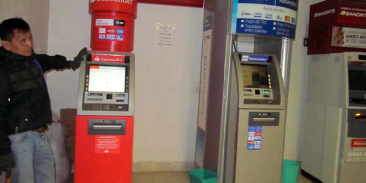 ¿Dónde está el cajero? crece cifra apenas 37.7% en 5 años