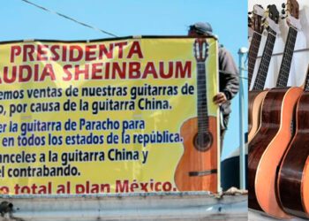 Artesanos mexicanos exigen aranceles a guitarras chinas