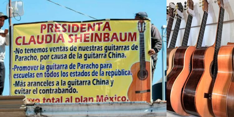Artesanos mexicanos exigen aranceles a guitarras chinas