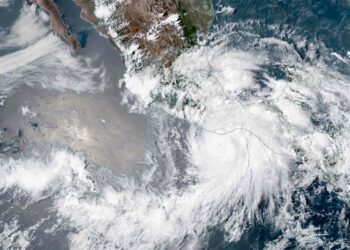 Foto: Zoom Earth // Los huracanes más devastadores han sido Paulina, que impactó en octubre de 1997 y Agatha en mayo de 2022.