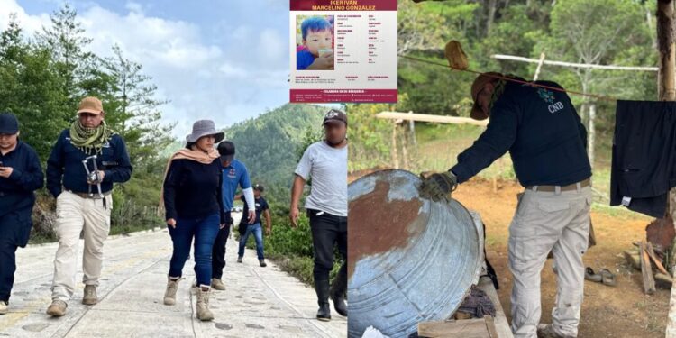¡Angustia en la Sierra Mixe! Siguen buscando a Iker, niño de 1 año y medio desaparecido desde el 5 de junio