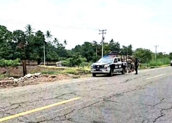 ¡Macheteado! Violencia matutina en sobre vía Tehuantepec-Juchitán
