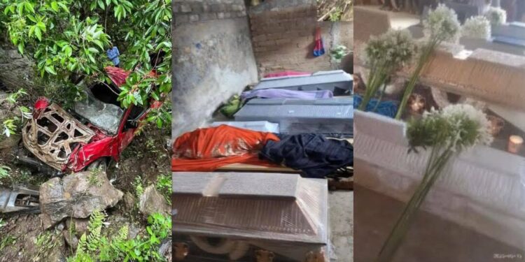 ¡Luto en Santiago Amoltepec! Comunidad exige atención tras tragedia vial que cobró cuatro vidas