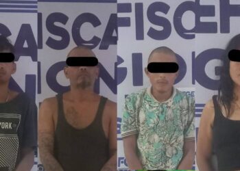 ¡Cae célula de narcomenudeo en Juchitán! Cuatro detenidos con cristal y mariguana en Juchitán