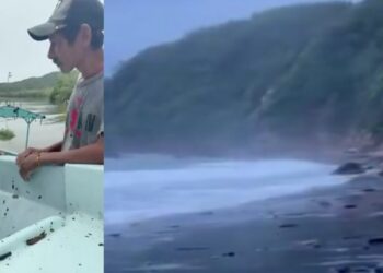 Hallan con vida a pescadores desaparecidos durante el huracán Erick en Tututepec
