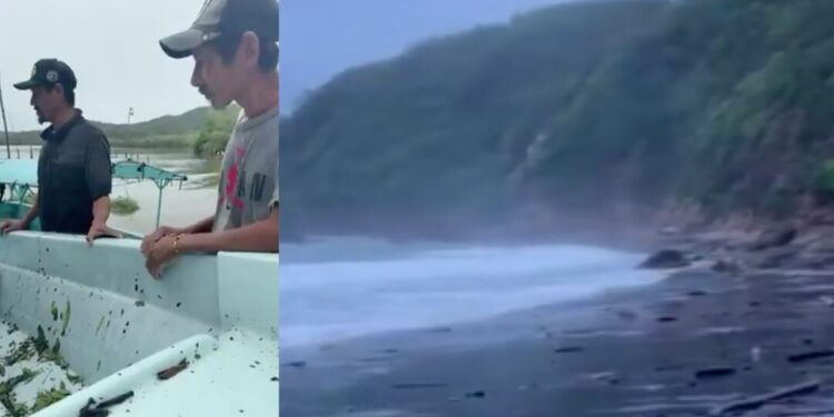 Hallan con vida a pescadores desaparecidos durante el huracán Erick en Tututepec