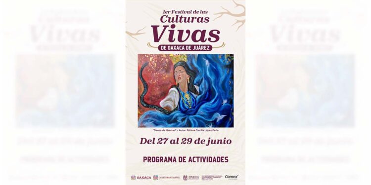 Foto: redes sociales // Para conocer la programación del Festival de las Culturas Vivas se pueden consultar las redes sociales oficiales del municipio de Oaxaca de Juárez.
