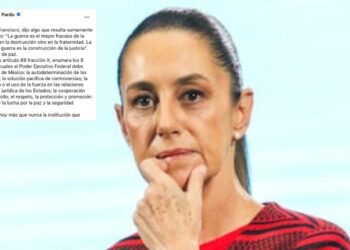“La guerra es el mayor fracaso de la humanidad”: Sheinbaum llama a la paz tras ataque de Trump a Irán