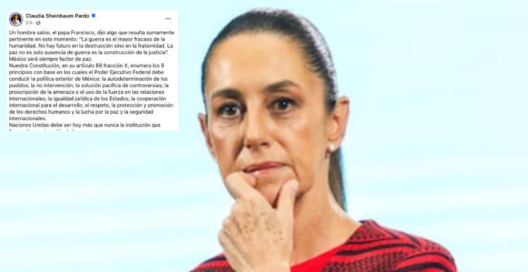 “La guerra es el mayor fracaso de la humanidad”: Sheinbaum llama a la paz tras ataque de Trump a Irán. Noticias en tiempo real