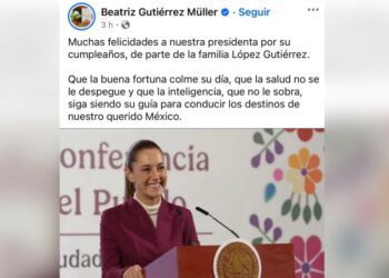 “La inteligencia que no le sobra”: el comentario que incendió las redes en el cumpleaños de Sheinbaum