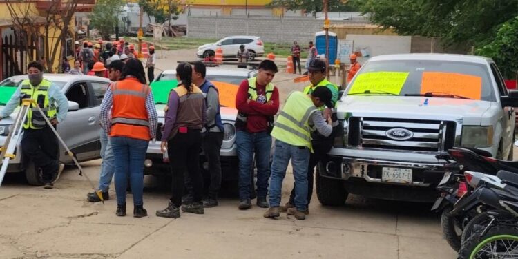 Topógrafos protestan por adeudos y abusos en el corredor interoceánico del Istmo