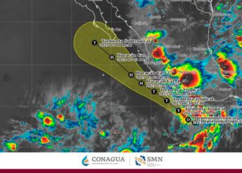 Tormenta tropical “Flossie” podría convertirse en huracán este lunes; alertan por lluvias intensas en Oaxaca