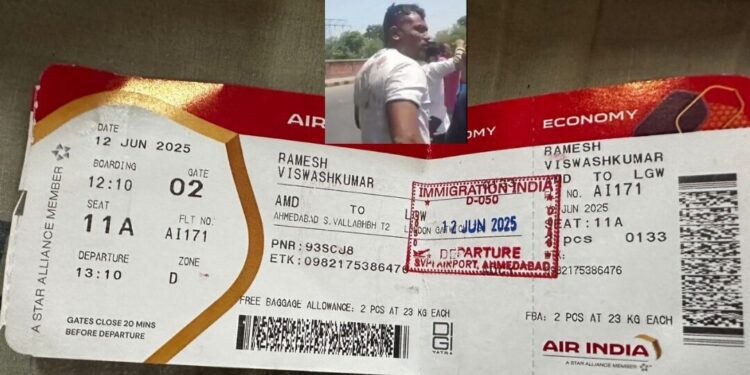 VIDEO “No sé cómo sobreviví”: la historia del único sobreviviente de la tragedia del vuelo AI-376 que sacude a la India y al mundo