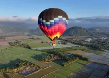Tragedia: graban en Brasil caída de globo aerostático, mueren 8