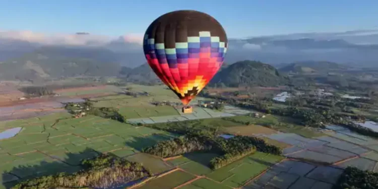 Tragedia: graban en Brasil caída de globo aerostático, mueren 8