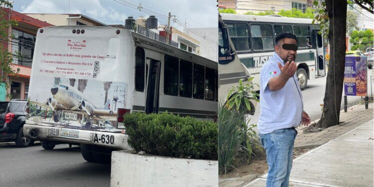 ¿Quién frena a los choferes? “Conducen como bestias”: mujer cae del camión por brutal frenón